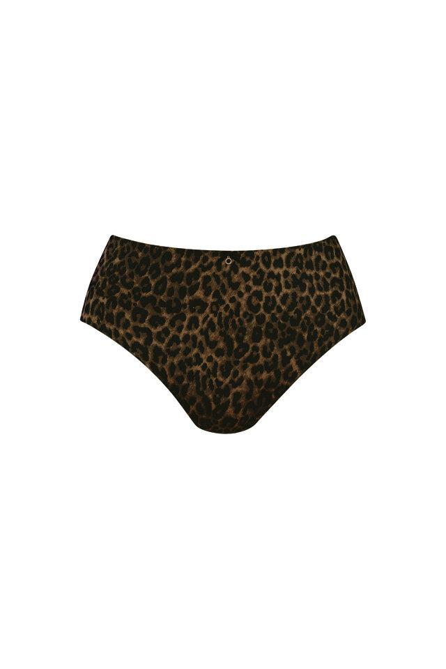 Liz Gold Cat High Waist Brief