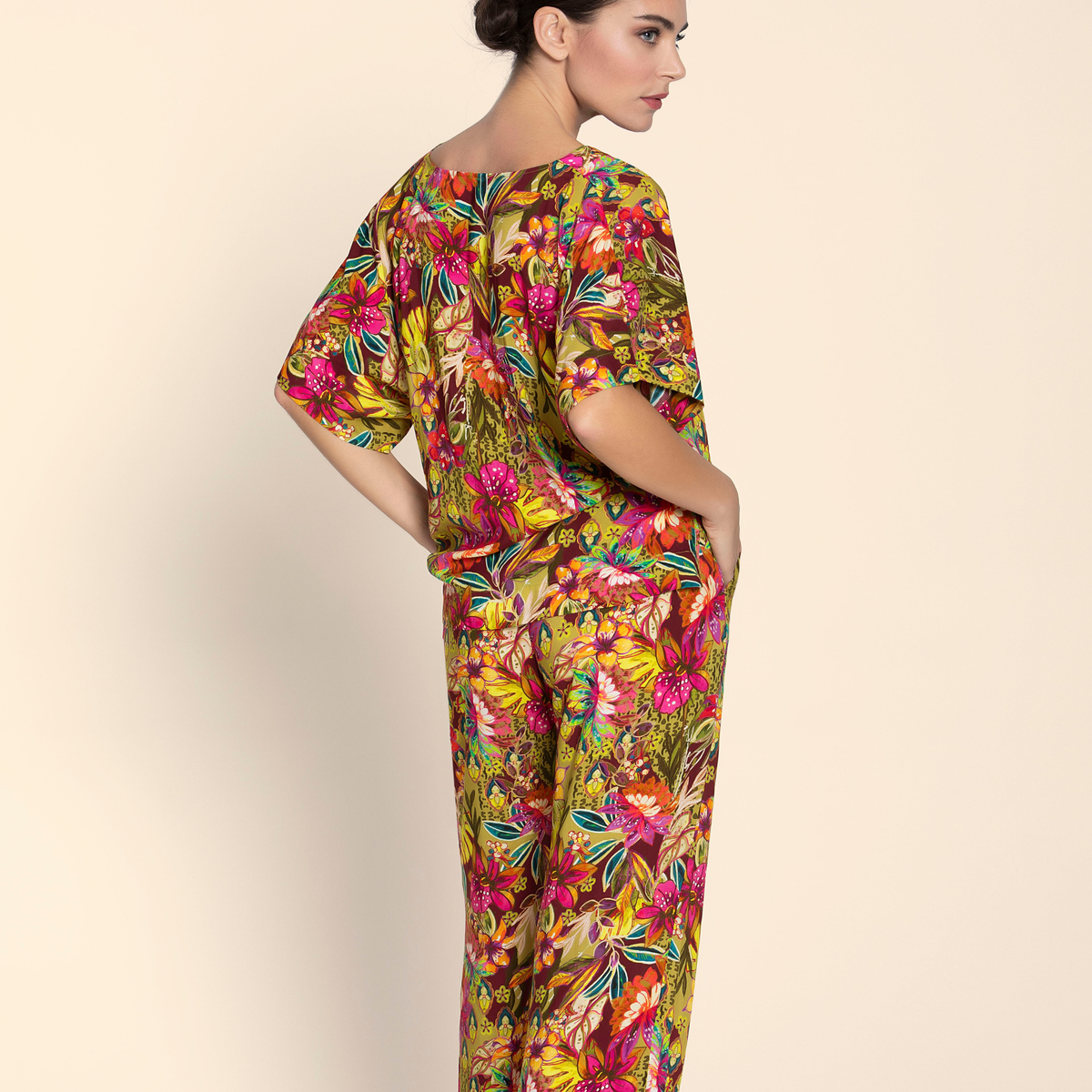 Danse Des Fleurs Pyjama Pants & Tunic Top
