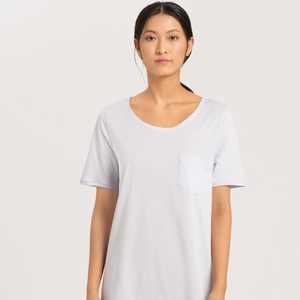 Cotton Deluxe Short Sleeve Blue Glow Nightdress 90cm