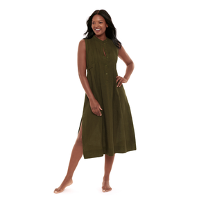 Nori Linen Beach Dress