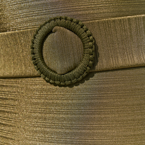 Elyon Satin Moss Belted Swimsuit