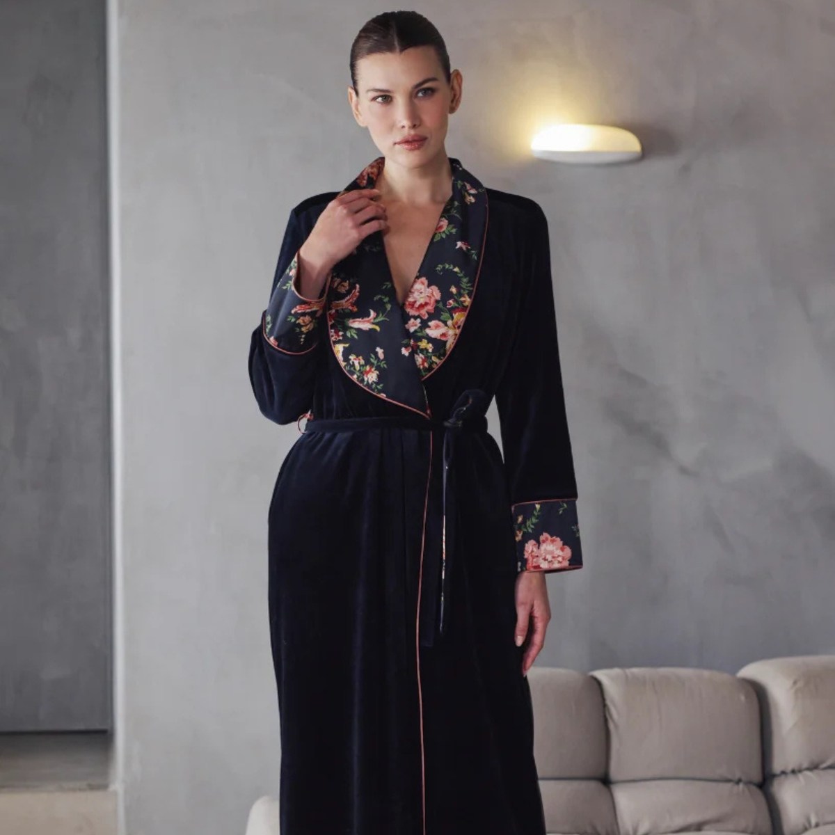 Bernadette Floral Robe