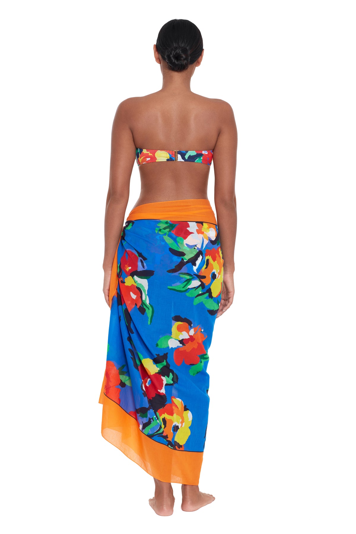 Bold Abstract Floral Pareo