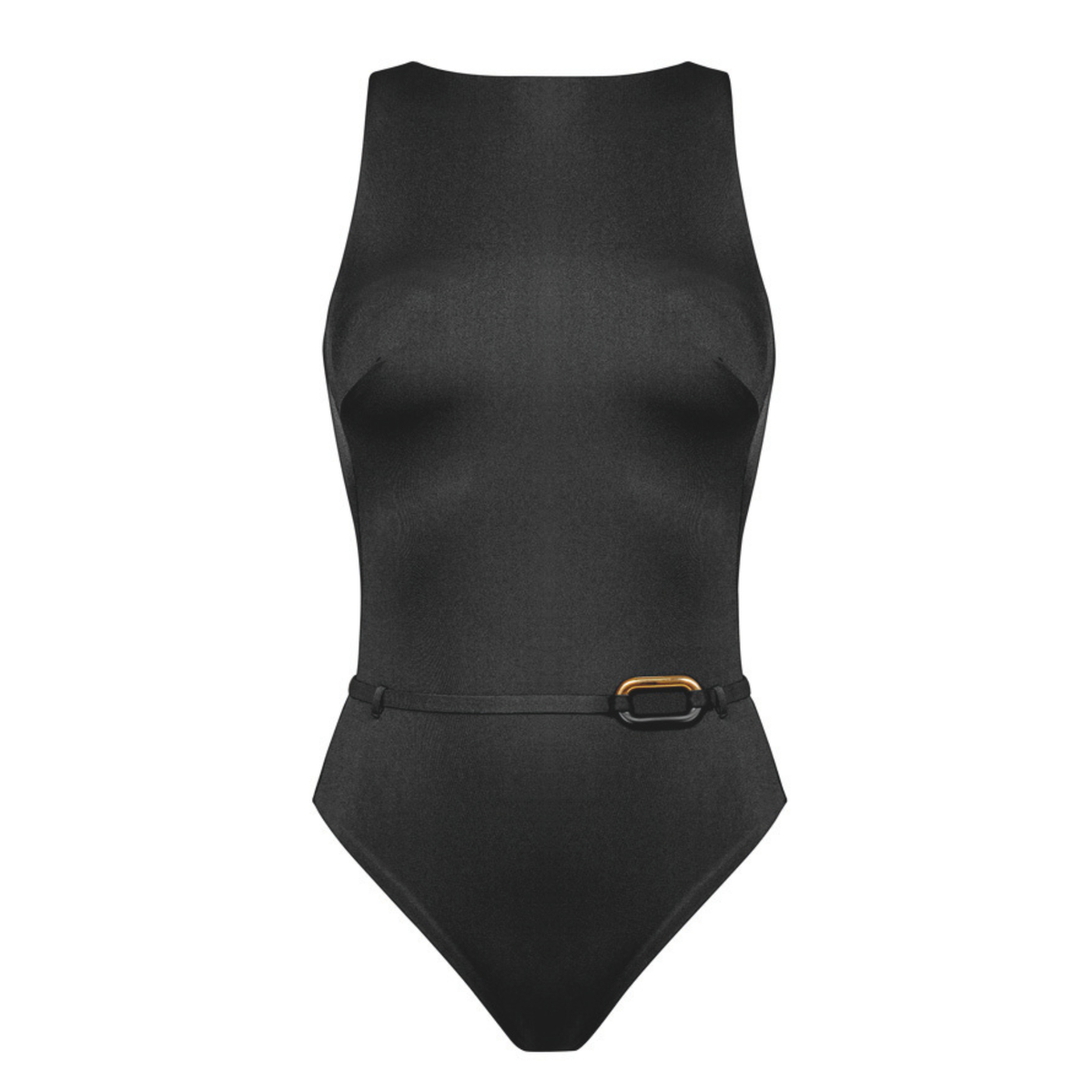 Silhouet Black Luxe High Neck Swimsuit