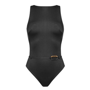 Silhouet Black Luxe High Neck Swimsuit