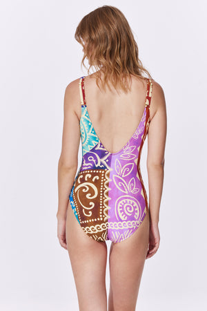 Ashanti Square Neck Swimsuit