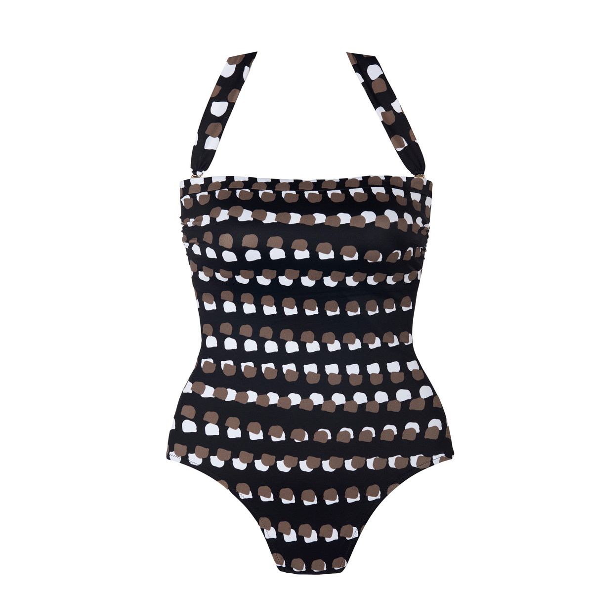 Bambu Aroa Black Bandeau Swimsuit