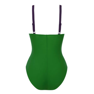 Charm Palm Green Swimsuit