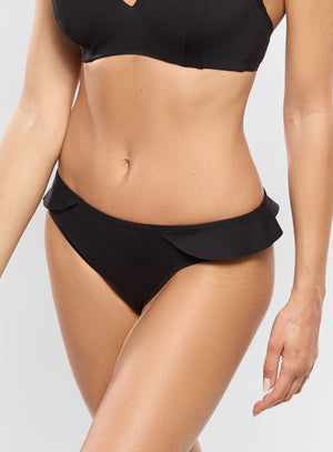 Glam Black Underwired Halterneck Bikini