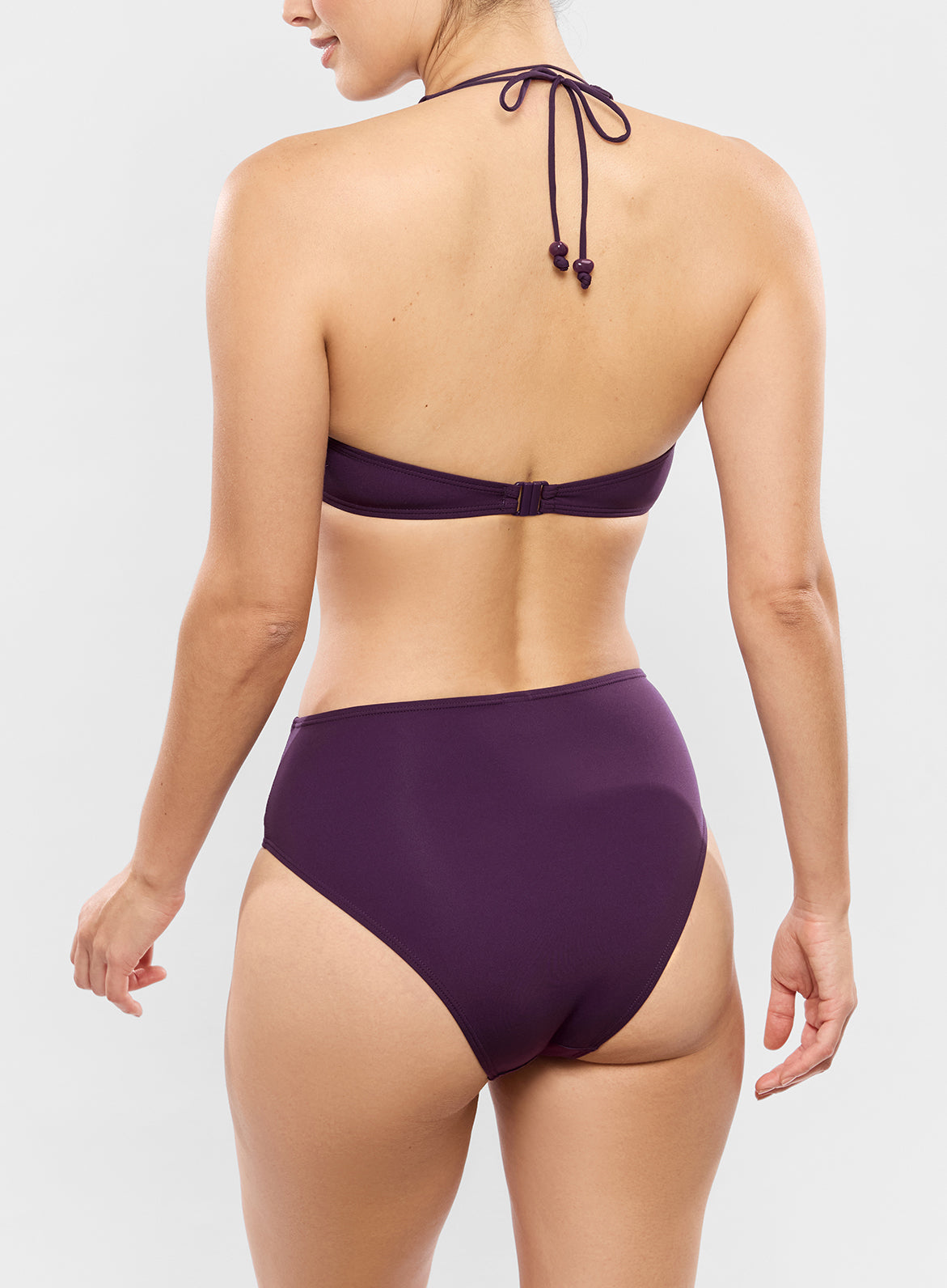 Jetset Iris Halter Bikini With High Brief