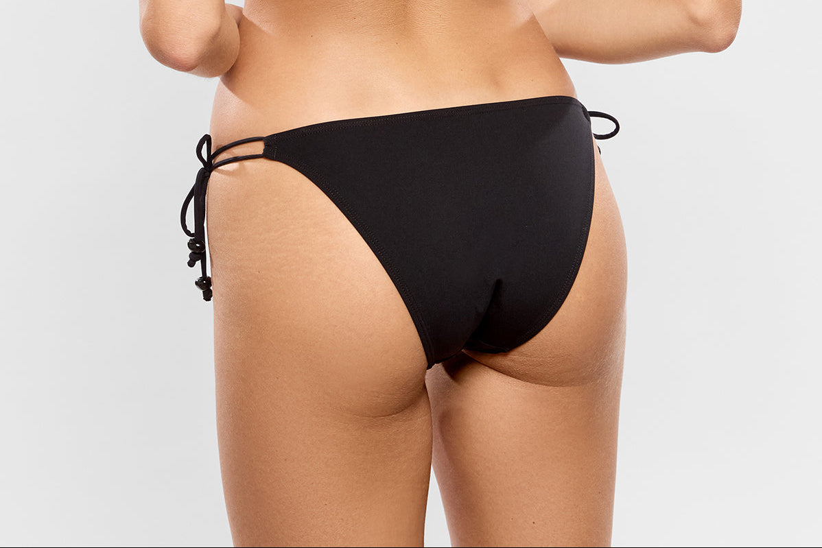 Jetset Black Halter Bikini With Low Brief