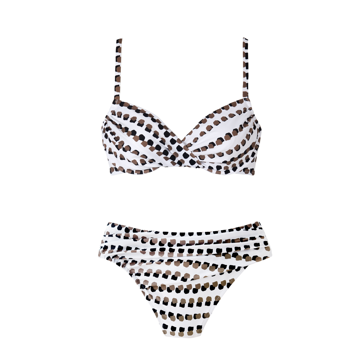 Bambu Calin White Underwired Bikini