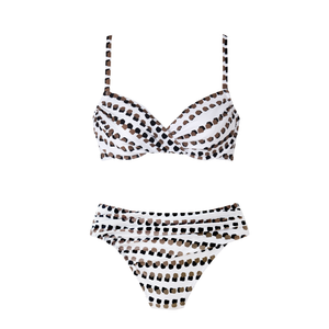 Bambu Calin White Underwired Bikini