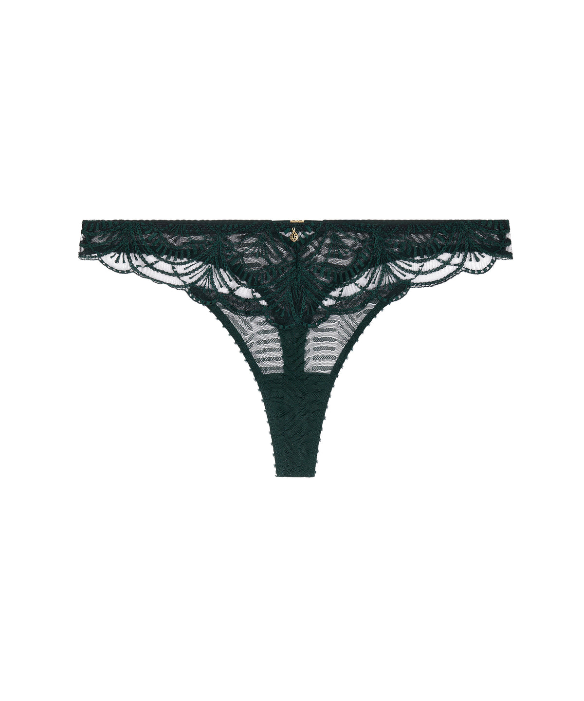 Vibes Mysterious Green Thong
