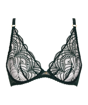 Vibes Mysterious Green Underwired Triangle Bra