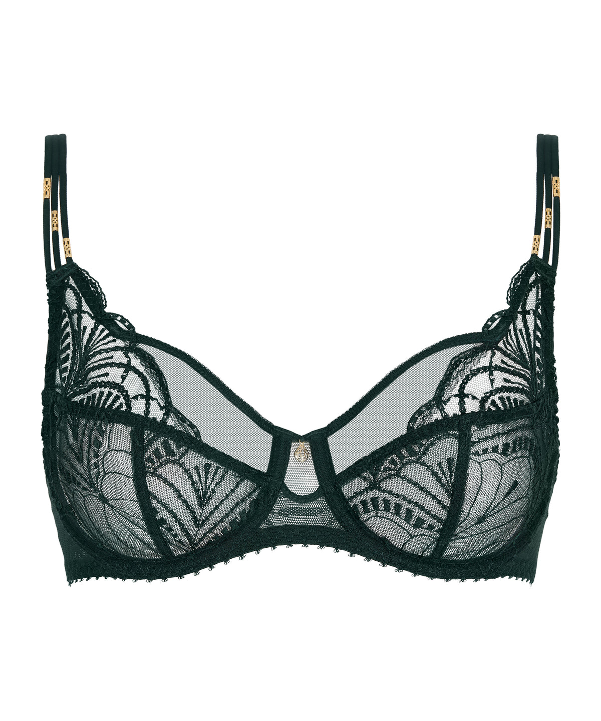 Vibes Mysterious Green Full Cup Bra