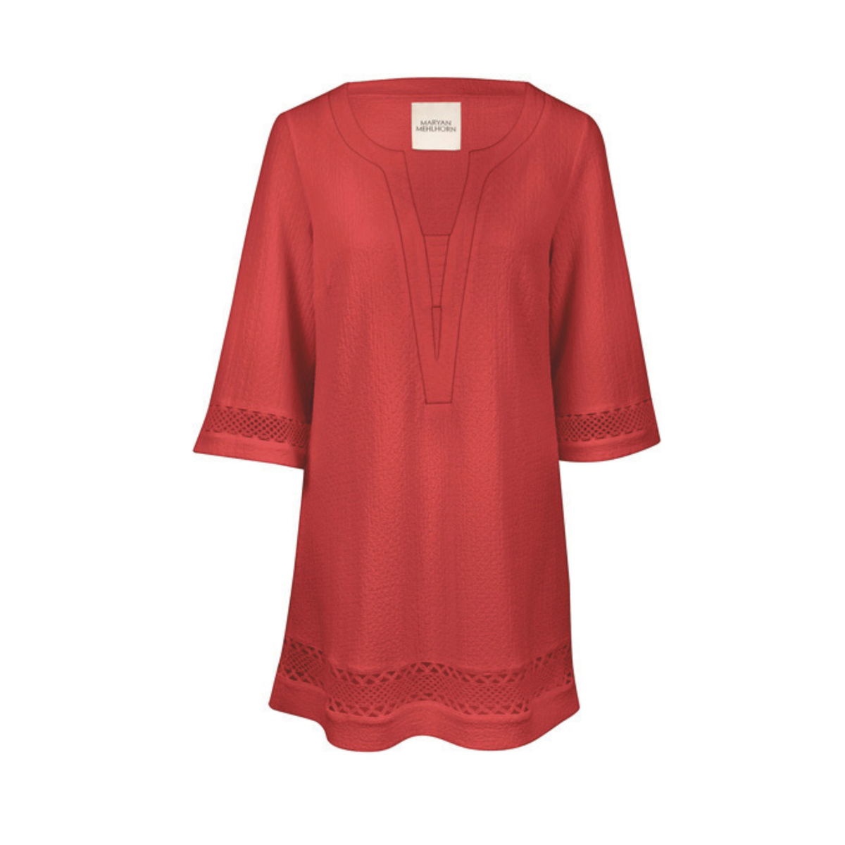 Palmeria Red Tunic