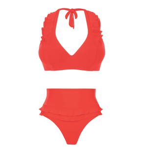 Glam Pavot Underwired Halterneck Full Brief Bikini