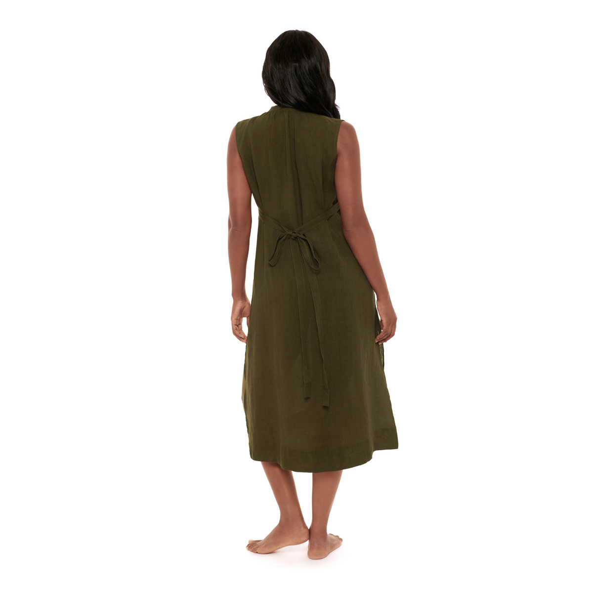 Nori Linen Beach Dress
