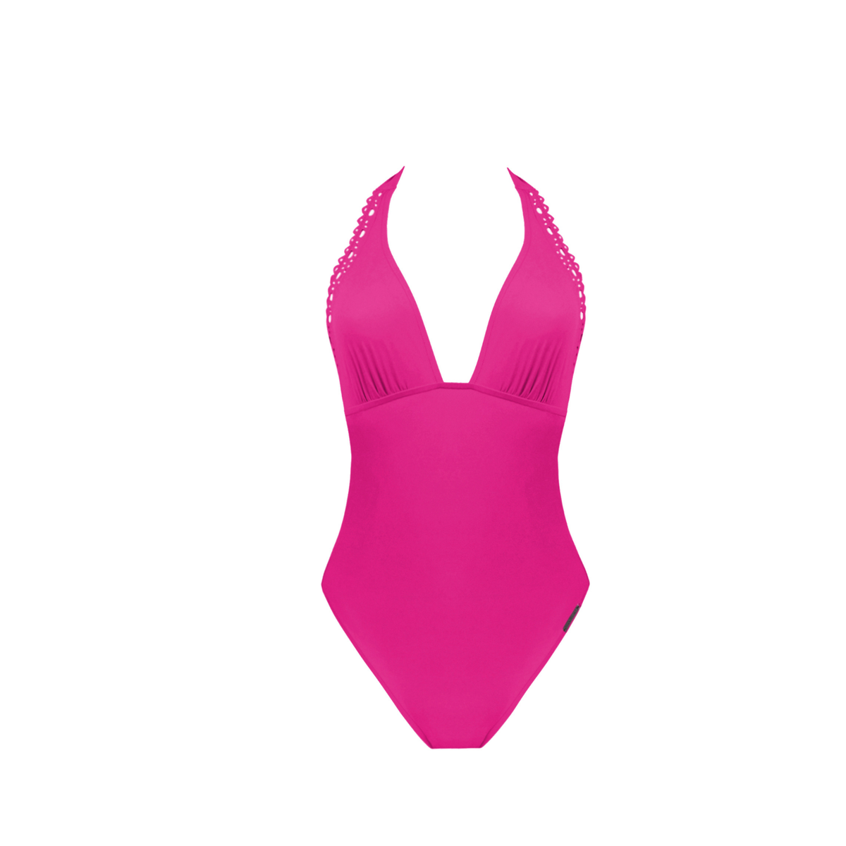 Ajourage Couture Fuchsia Halter Swimsuit