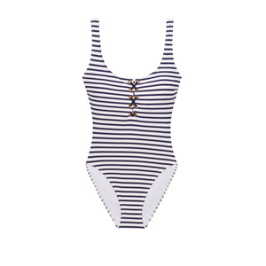 Luxe Stripe Swimsuit