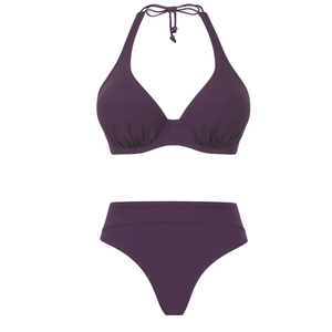 Jetset Iris Halter Bikini With High Brief