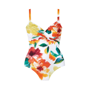 Dalia Amina Orange Underwired Swimsuit