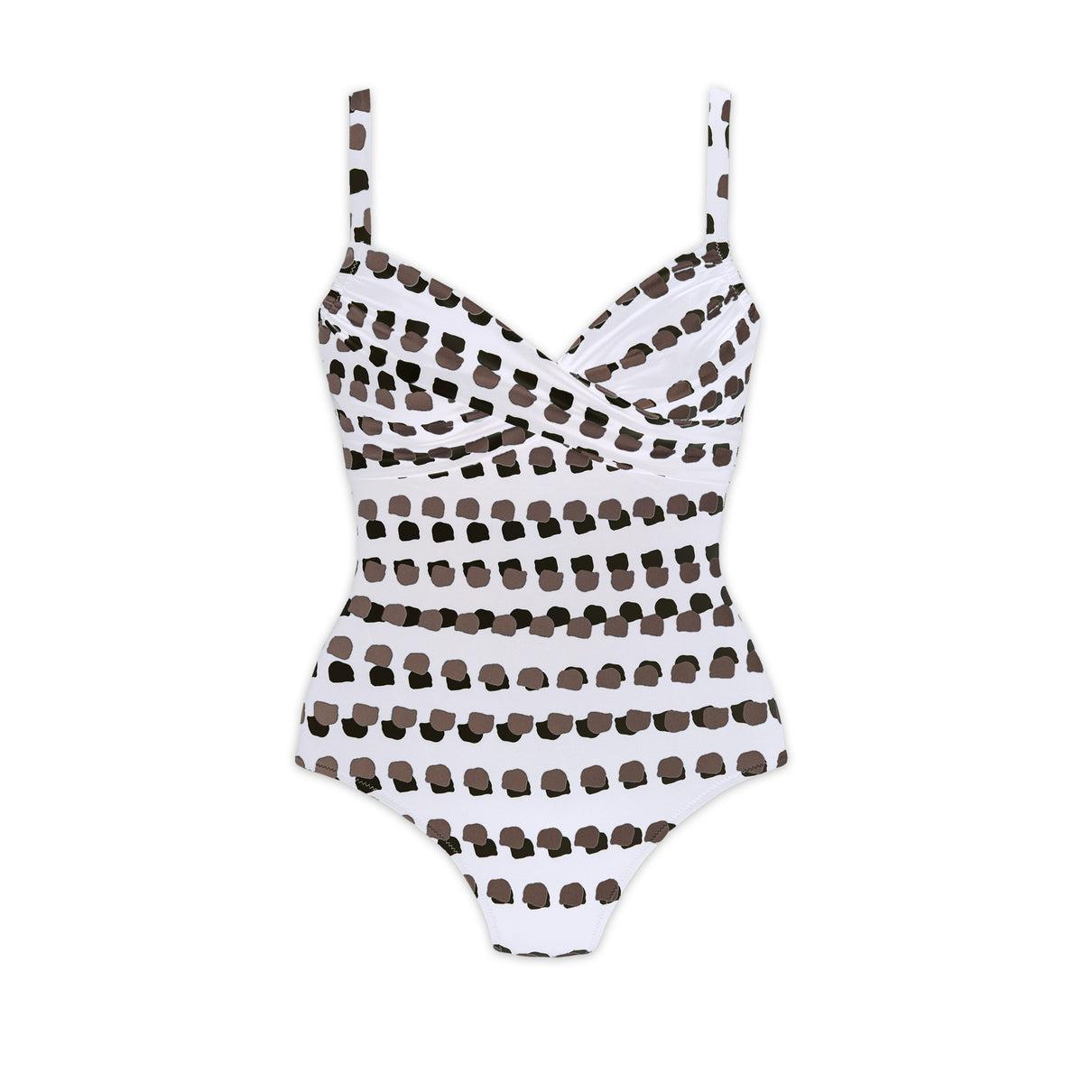 Bambu Kamoa White Underwired Swimsuit