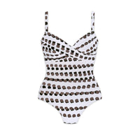 Bambu Kamoa White Underwired Swimsuit