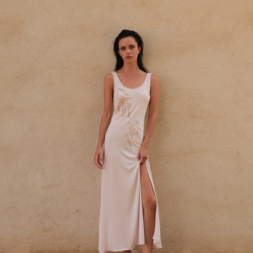 Ivory Long Nightgown