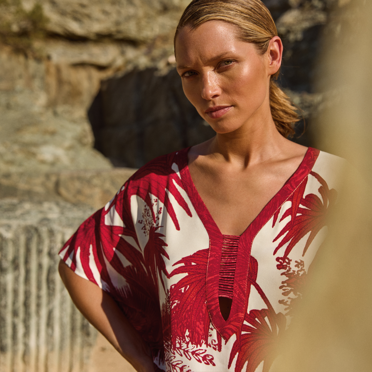Palmaria Long Kaftan