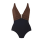 India Brisa Chocolate V Detail Swimsuit