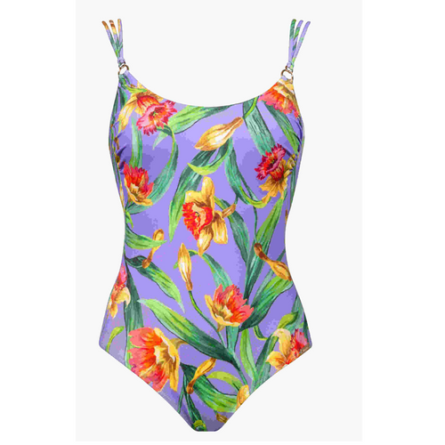 Botanic Radiance Triple Strap Swimsuit