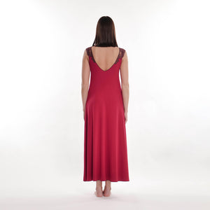 Cherry Modal Long Nightdress