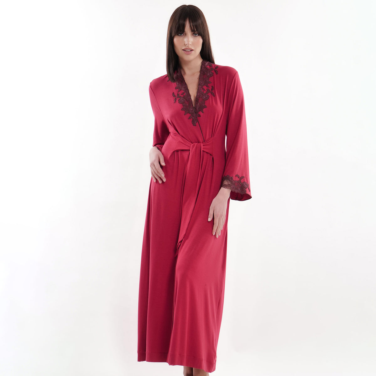 Auden Modal Robe Cherry Modal Robe – Juste Moi