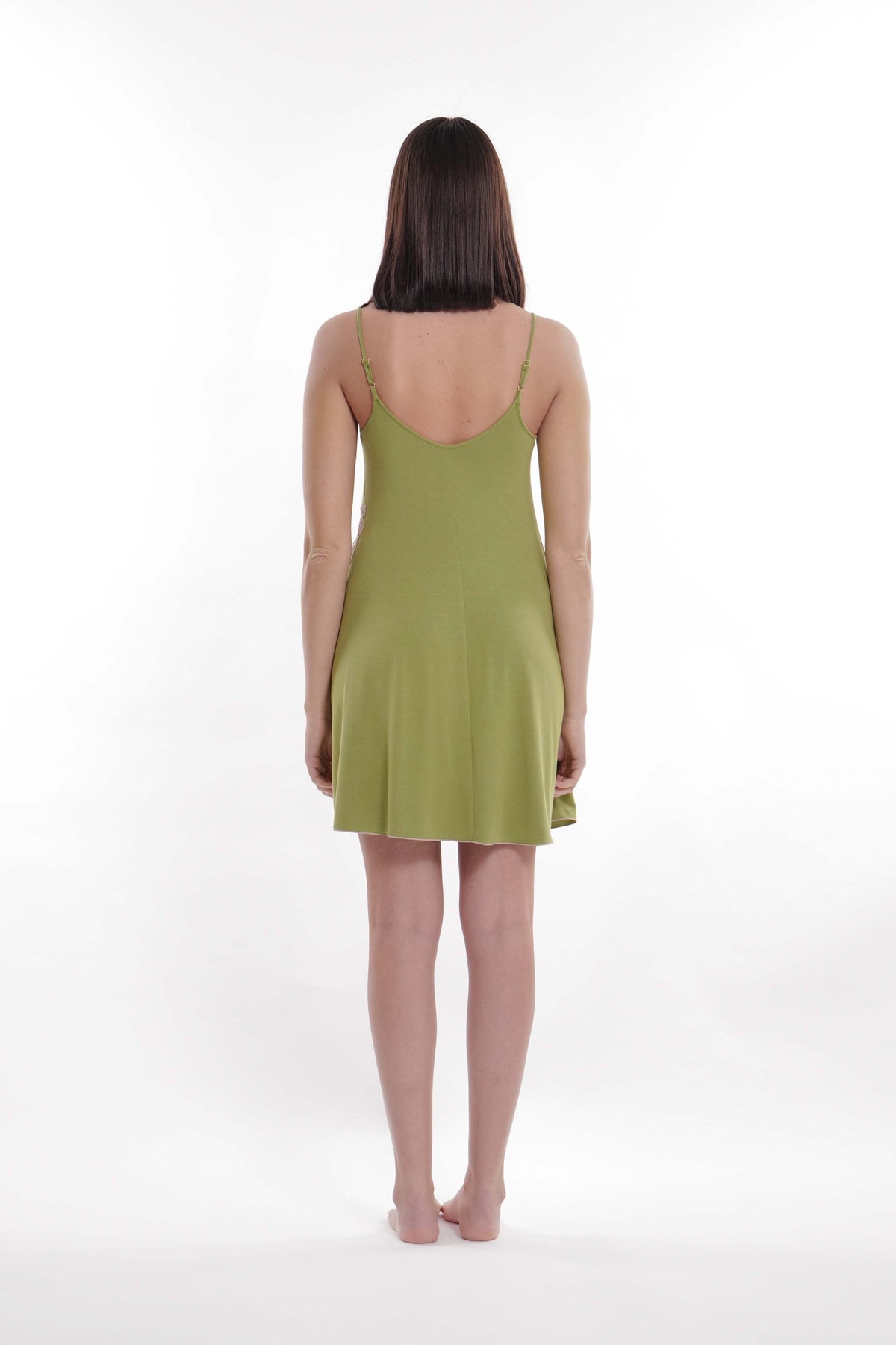 Green Bamboo Modal Chemise