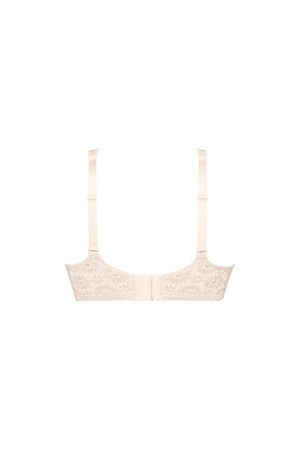 Mary Crystal Lightly Padded Bra Ivory