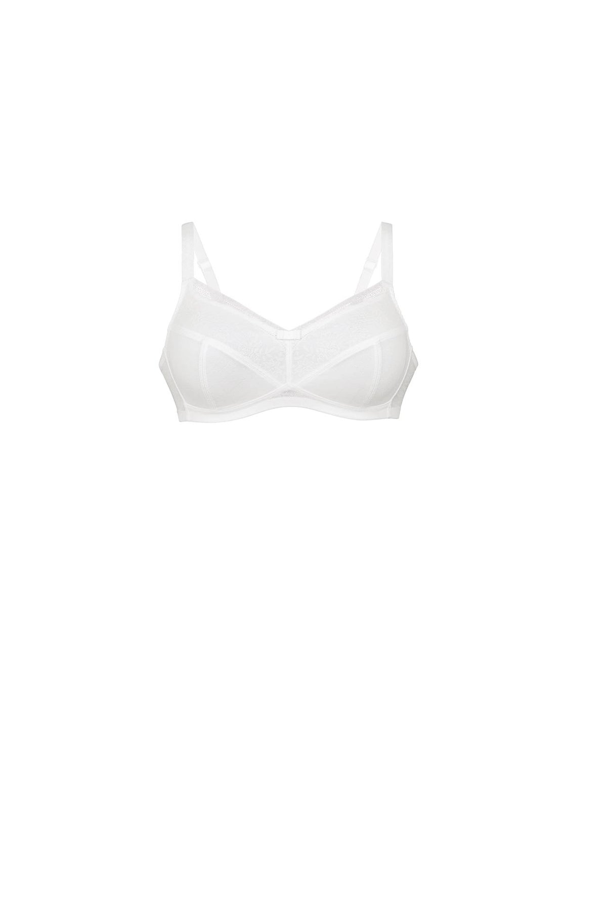 Rosemary White Soft Wireless Bra