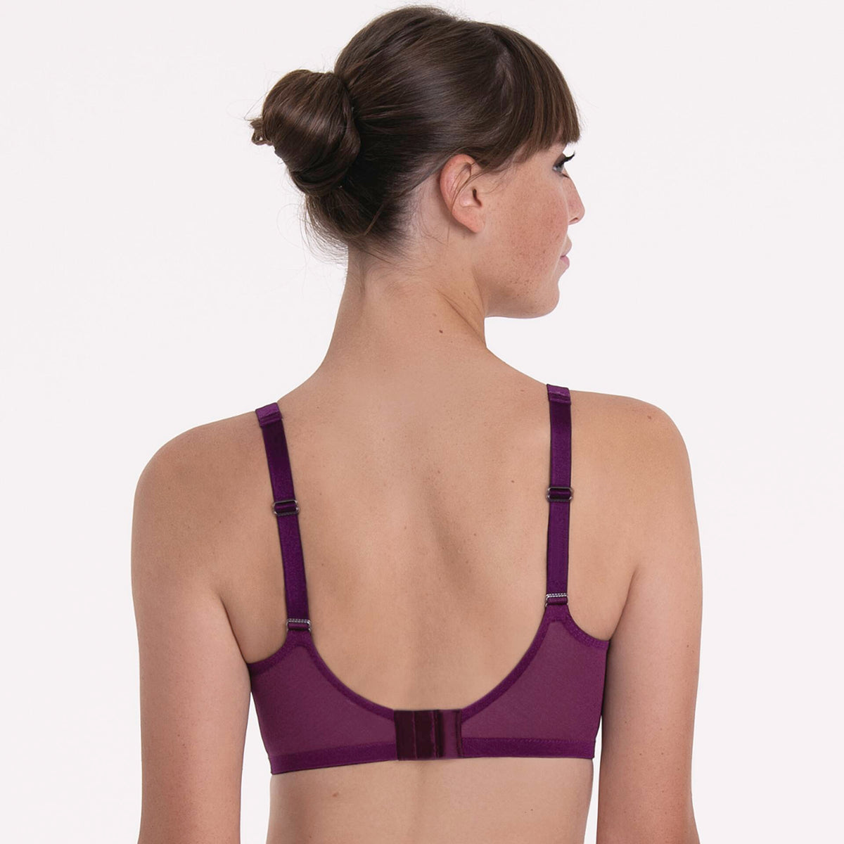 Rosemary Purple Soft Wireless Bra