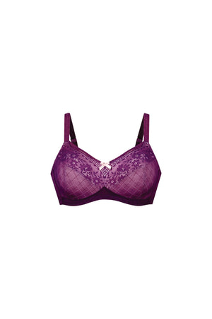 Rosemary Purple Soft Wireless Bra