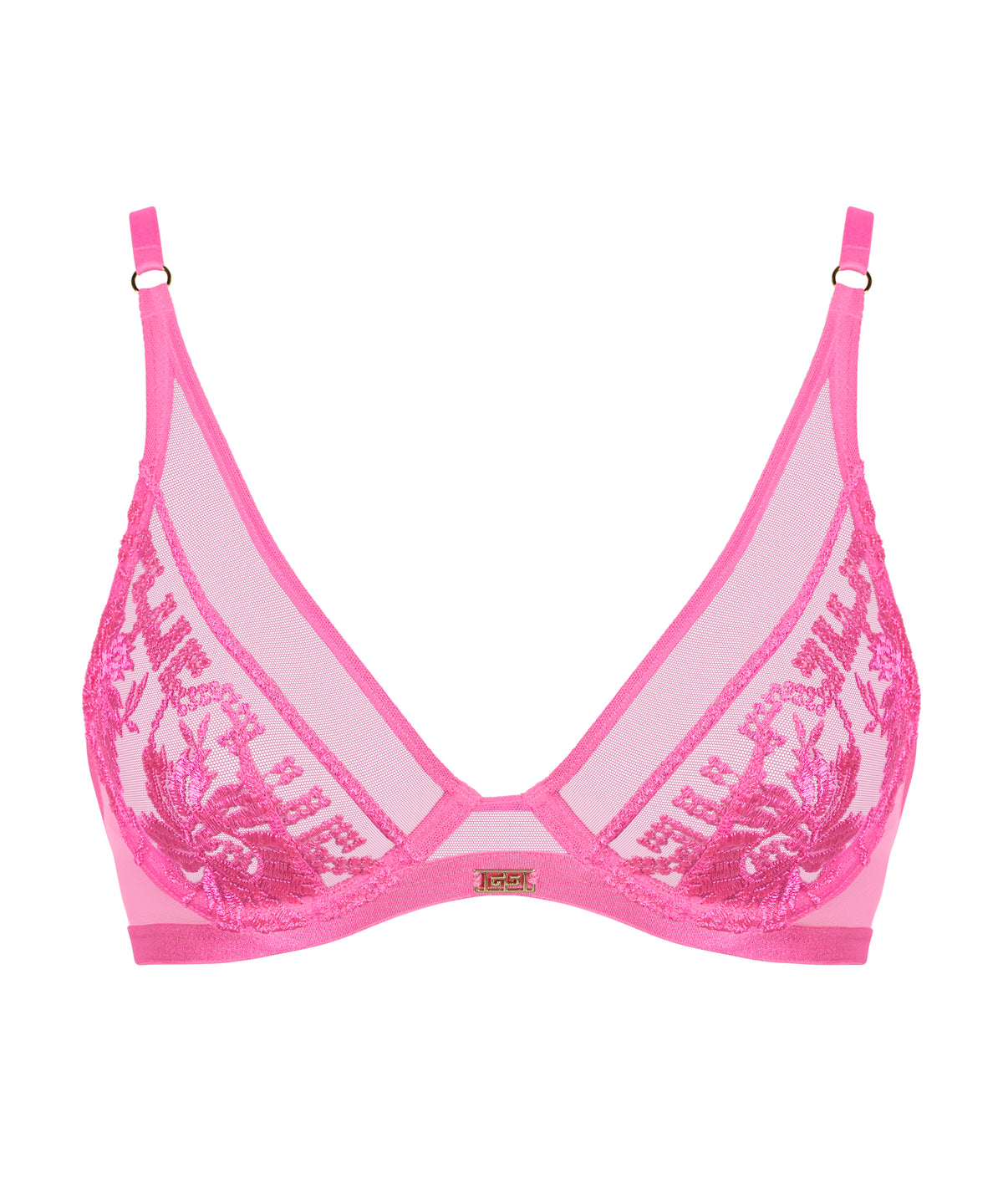 Rules of Attraction Exciting Pink Underwired Triangle Bra