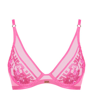 Rules of Attraction Exciting Pink Underwired Triangle Bra