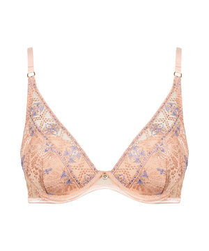 Sound of Heart Lavender Aura Plunge Bra