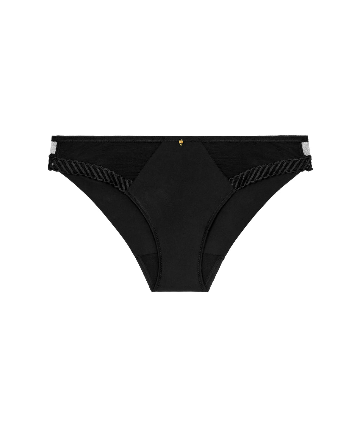 Sheer Emotion Black Brazilian Brief