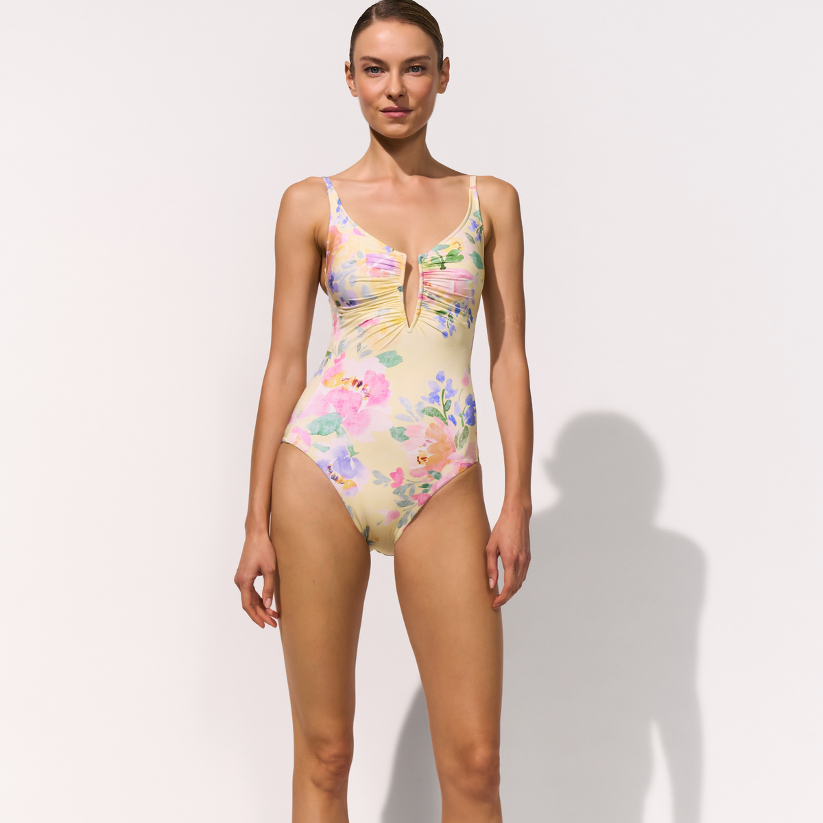 Floressence V Cutout Swimsuit