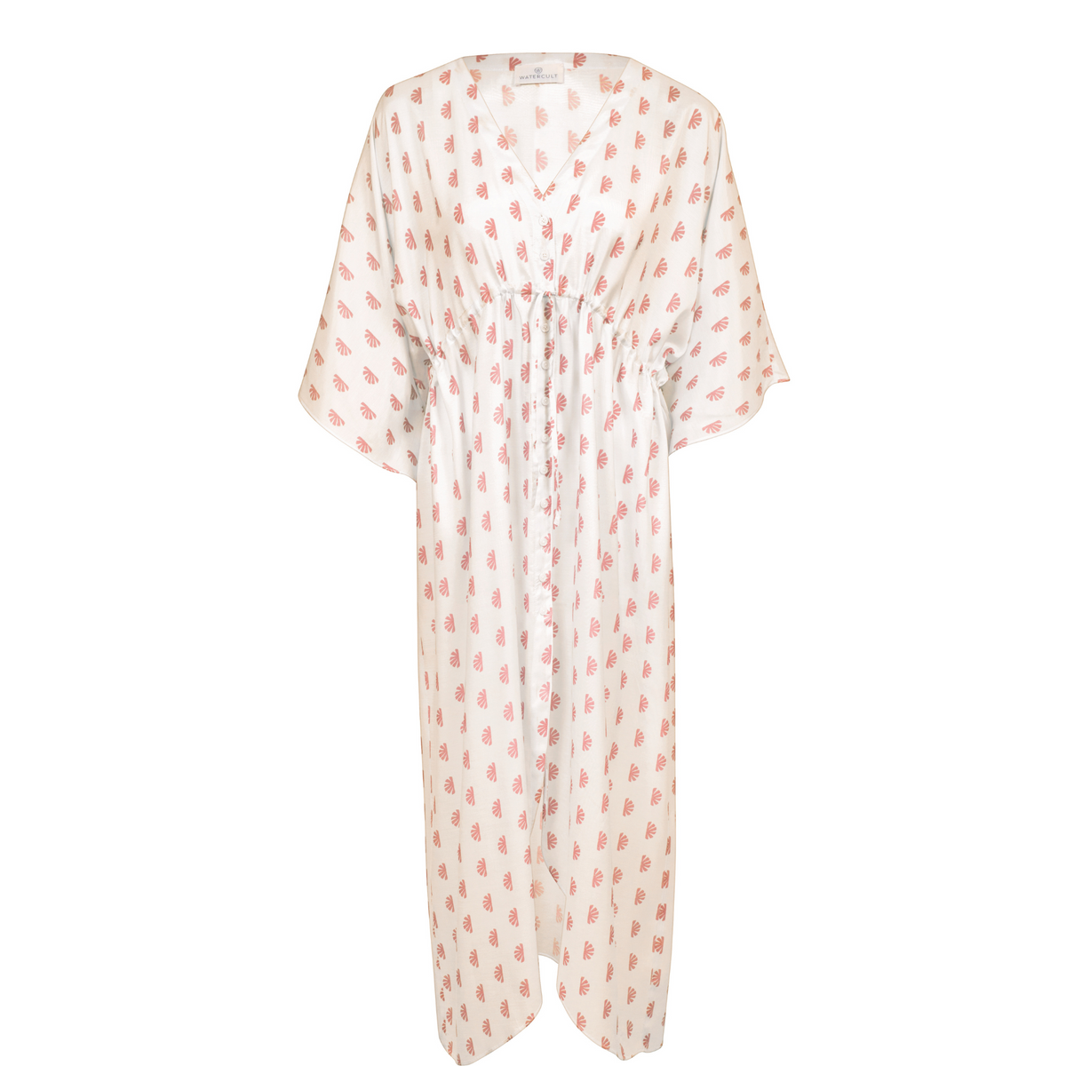 Swim Sparkle Buttoned Dress Sunset Glow