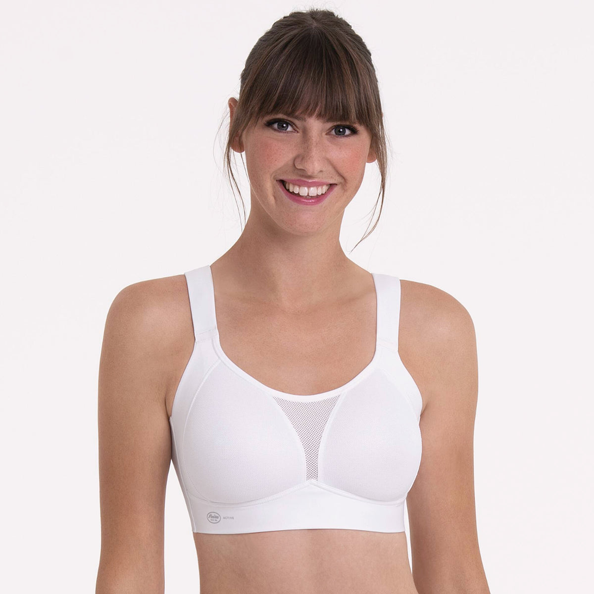 Smart Control Sports Bra White