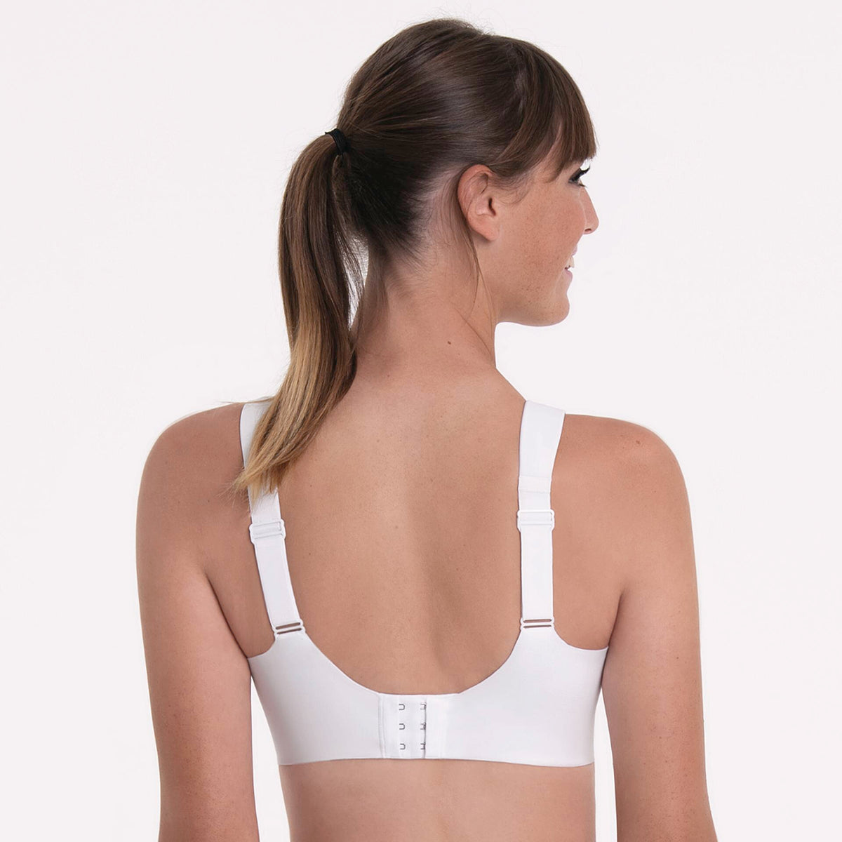 Smart Control Sports Bra White