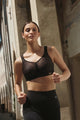Air Control Deltapad Gold Cat Sports Bra
