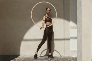 Air Control Deltapad Gold Cat Sports Bra  Tights